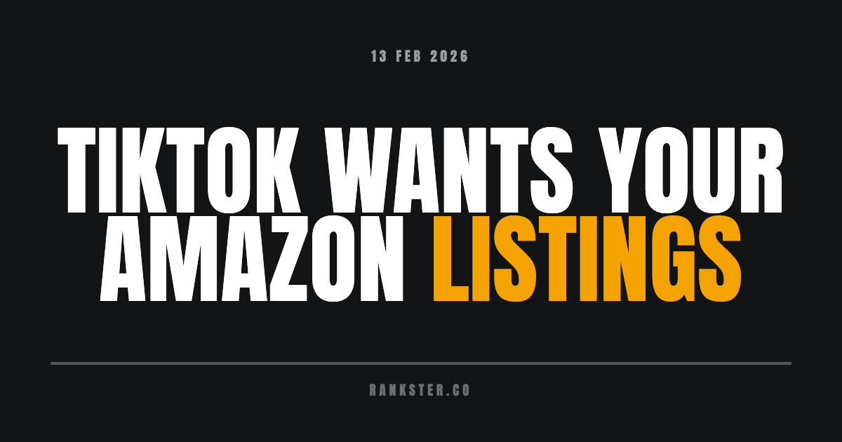 TikTok wants your Amazon listings